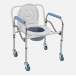 Αναπηρικό Αμαξίδιο Ενισχυμένο 120Kg. Κάθισμα Καρέκλα Τουαλέτας Τροχήλατο Πτυσσόμενο & για μπάνιο Αναπηρικό Αμαξίδιο Ενισχυμένο 120Kg. Κάθισμα Καρέκλα Τουαλέτας Τροχήλατο Πτυσσόμενο & για μπάνιο